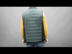 OEM Uzak Kızılötesi Elektrikli Isıtmalı Giysiler Erkeklerin Şarj edilebilir Isıtmalı Jiletleri