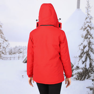 Özel Softshell Isıtmalı Kış Kıyafetleri Elektrikli Pil 7.4V Pil ile Isıtmalı Av Ceketleri