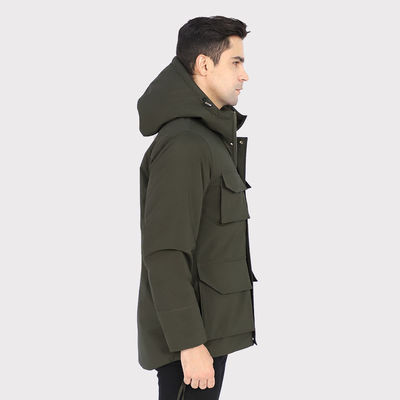Premium Sonbahar ve Kış Akıllı Isıtma Pamuk Kayak Ceketleri 7.4V Pil Erkek Isıtmalı Snowboard Ceketleri