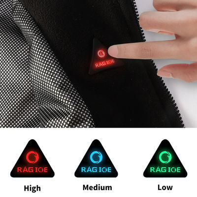 Unisex Açık Hava Isıtmalı Yelek Pil Paketli Usb Elektrikli Isıtmalı Yastıklı Jile