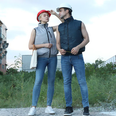 5 Volt XL Serin Yaz Yelekleri Sıcak Havalar İçin Ordu Mavisi Buz Yeleği