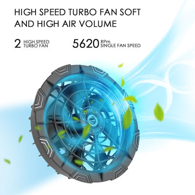 5V Fan Soğutmalı Ceket Klimalı Giyim Üniforma 3XL 4XL Beden