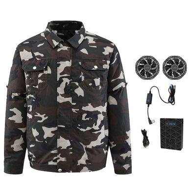 OEM Polyester Ac Motosiklet Ceketi 5 Volt Klimalı Bisiklet Ceketi