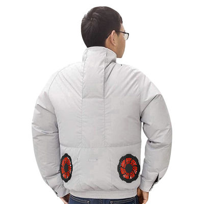 4XL Örme Klimalı Gömlek Nefes Alabilir Ac Soğutma Ceketi