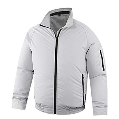 4XL Örme Klimalı Gömlek Nefes Alabilir Ac Soğutma Ceketi