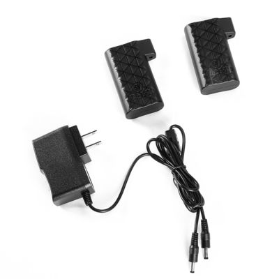 7.4V 2600mAh Isıtmalı Çorap Pil Kısa Devre Koruması Siyah