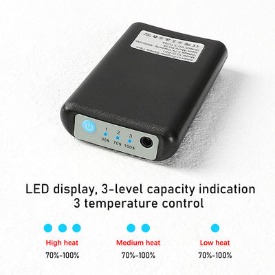 Gri 4000mAh Pil Isıtmalı Çorap Üç Sıcaklık. Gears Isıtmalı Varis Çorabı