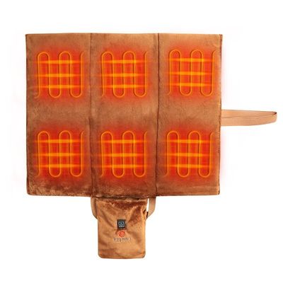 3 Sıcaklık Ayarları Isıtılmış Koltuk Yastığı Elektrikli Koltuk Isıtıcısı Avcılık Buz Balığı
