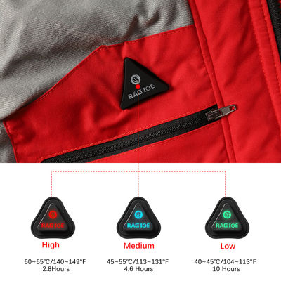 Özel Softshell Isıtmalı Kış Kıyafetleri Elektrikli Pil 7.4V Pil ile Isıtmalı Av Ceketleri